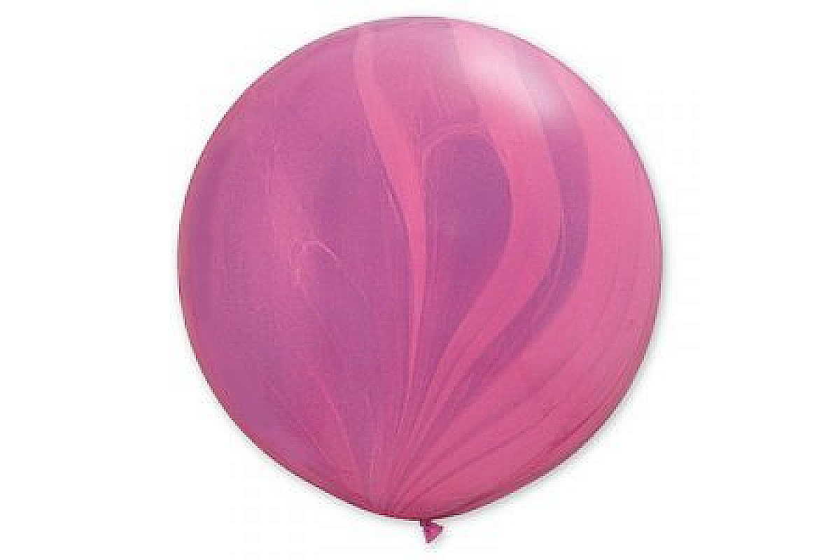 Шар 91 см. Супер Агат Pink Violet, 1 шт.