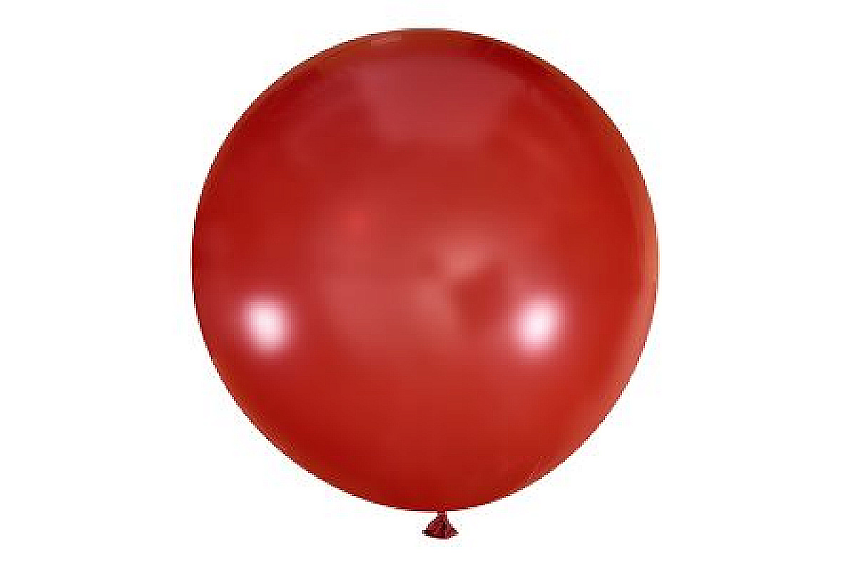 Шар 91см. Декоратор CHERRY RED красный 058, 1шт.