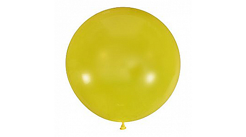 Шар 91см. Декоратор YELLOW желтый прозрачный 041, 1шт. Шар 91см. Декоратор YELLOW желтый прозрачный 041, 1шт.