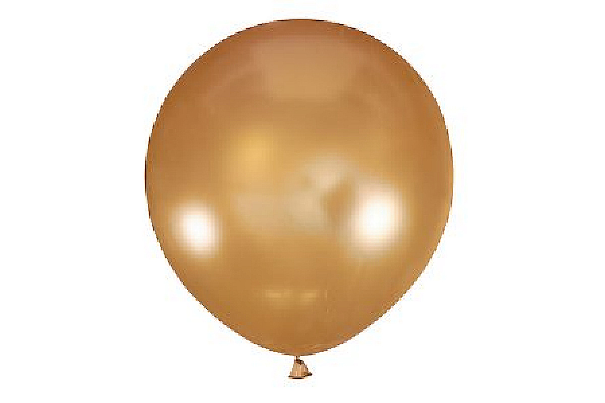 Шар 91см. Металлик GOLD золотой 025, 1шт.