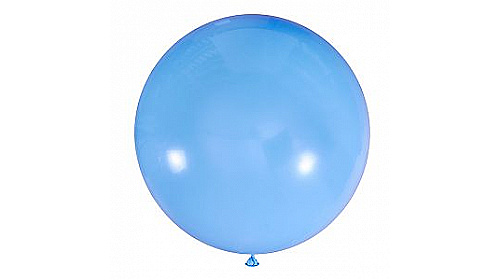 Шар 91см.   Пастель LIGHT BLUE голубой 002, 1шт.