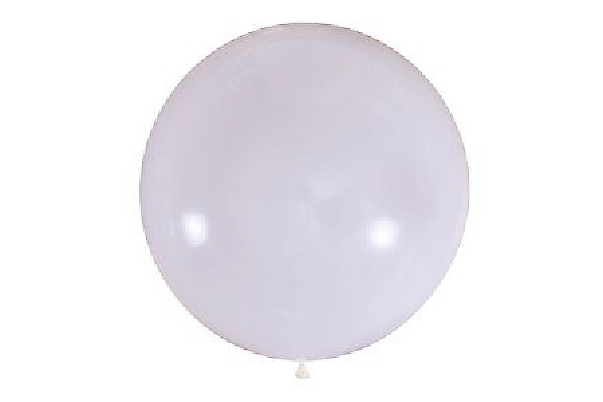 Шар 91см. Пастель WHITE белый 004, 1шт.