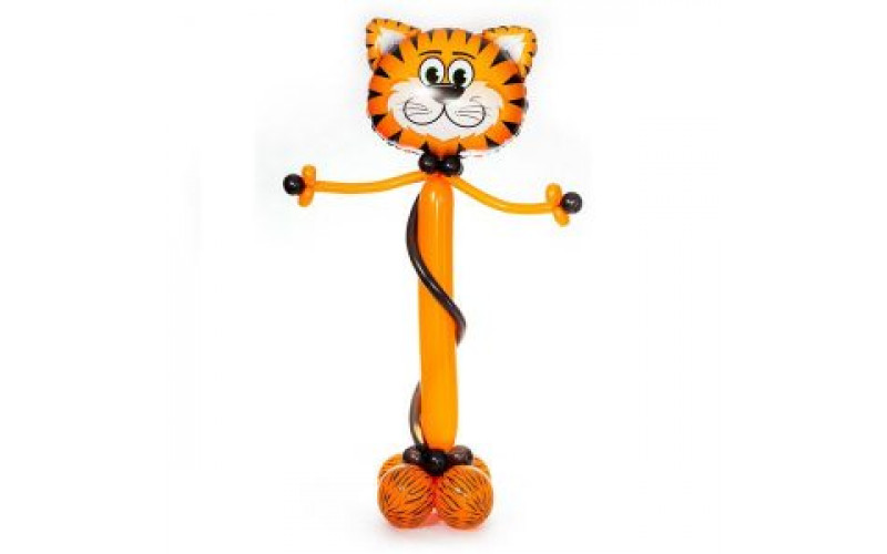Фигура из шаров «Веселый тигренок»