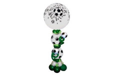 Столбик из шаров «Футбольный мяч»