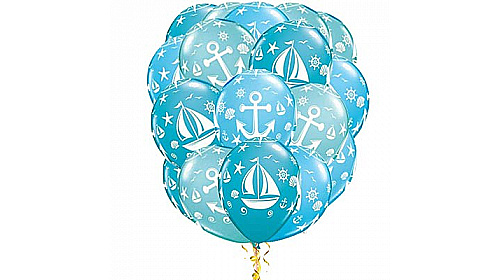 Набор из шаров "Морской" Набор из шаров "Морской"