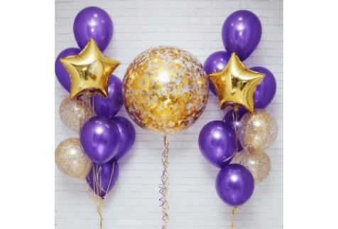 Набор воздушных шаров "Фиолетовый"