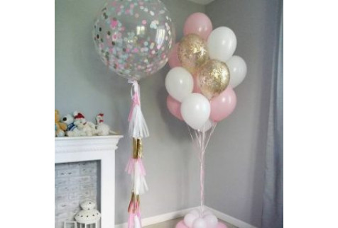 Набор воздушных шаров "Для девочки"