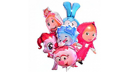 Фигурные шары «Мультяшки» 1 Фигурные шары «Мультяшки» 1
