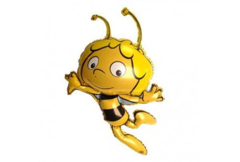 Шар (122 см) Фигура, Пчела Майя, Желтый.