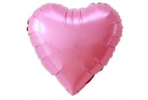 Шар (46 см) Сердце, Розовый