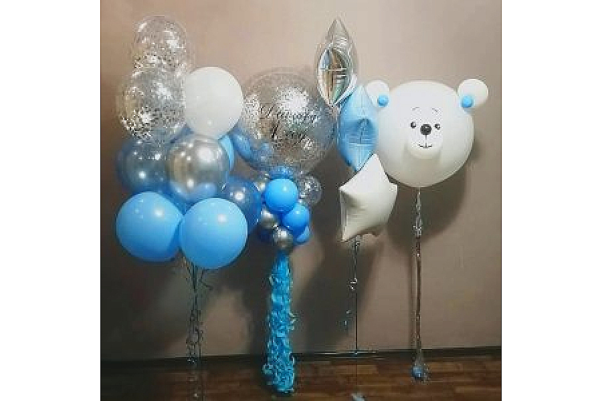 Набор шаров "Северное сияние"