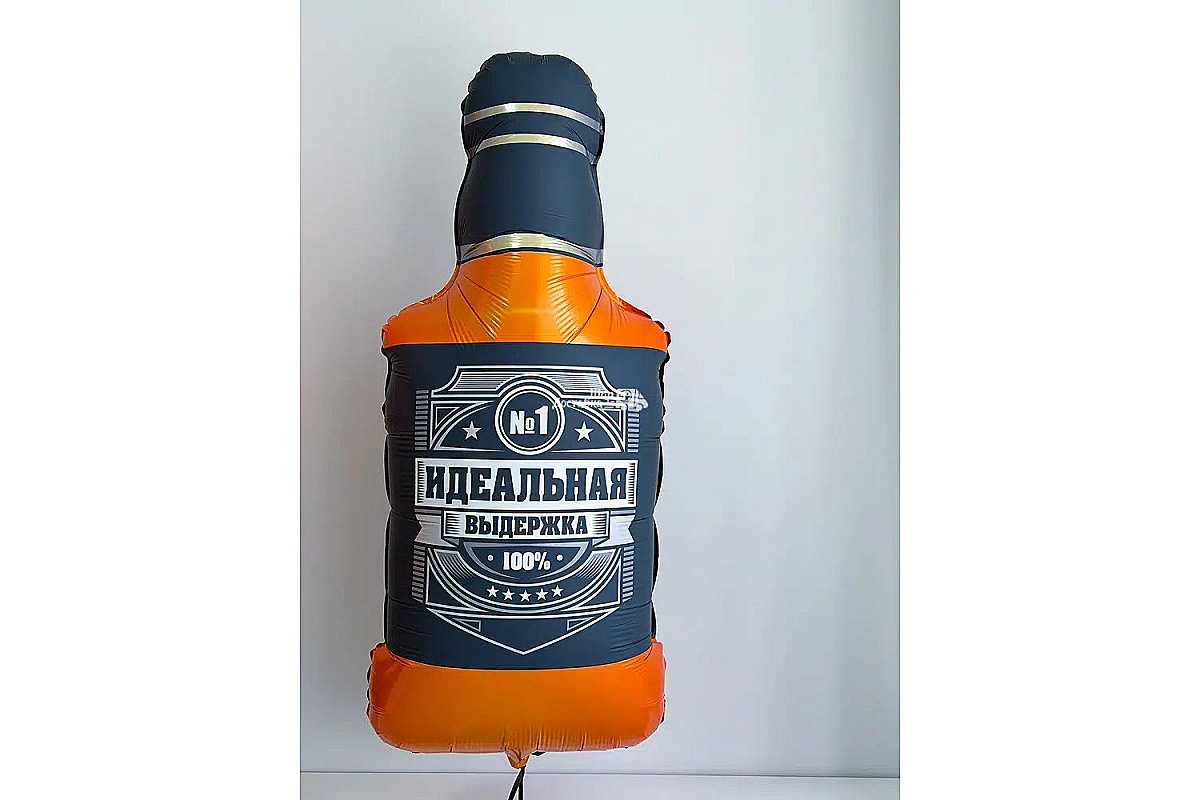 Фольгированный шар фигура виски