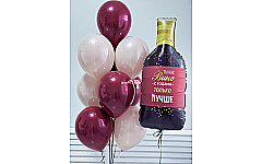 Набор шаров "Красное вино"
