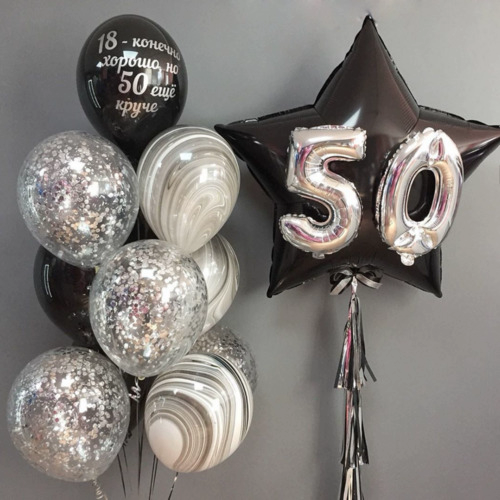 Набор шаров "Чёрный кристалл"
