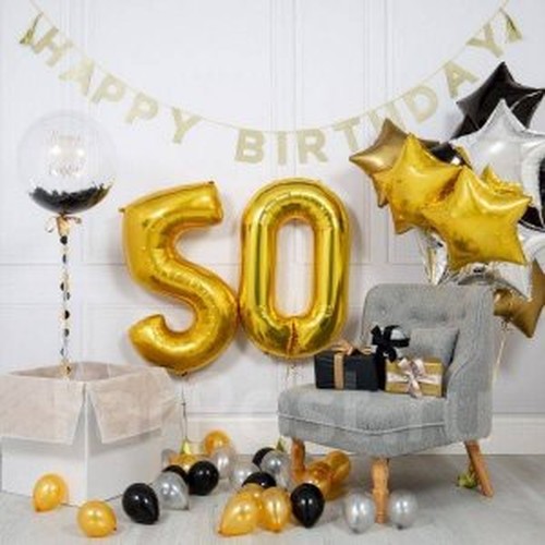 Набор шаров "50 лет"