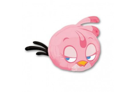 Шар (63 см.) Angry Birds Розовый 1 шт.