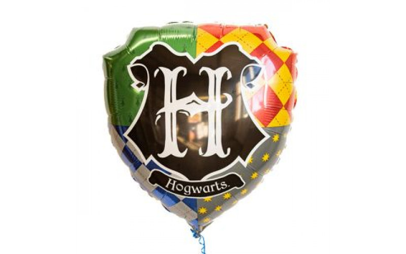 Фольгированный шар фигура (63 см.)”Герб Хогвартса. Гарри Поттер” 1 шт.