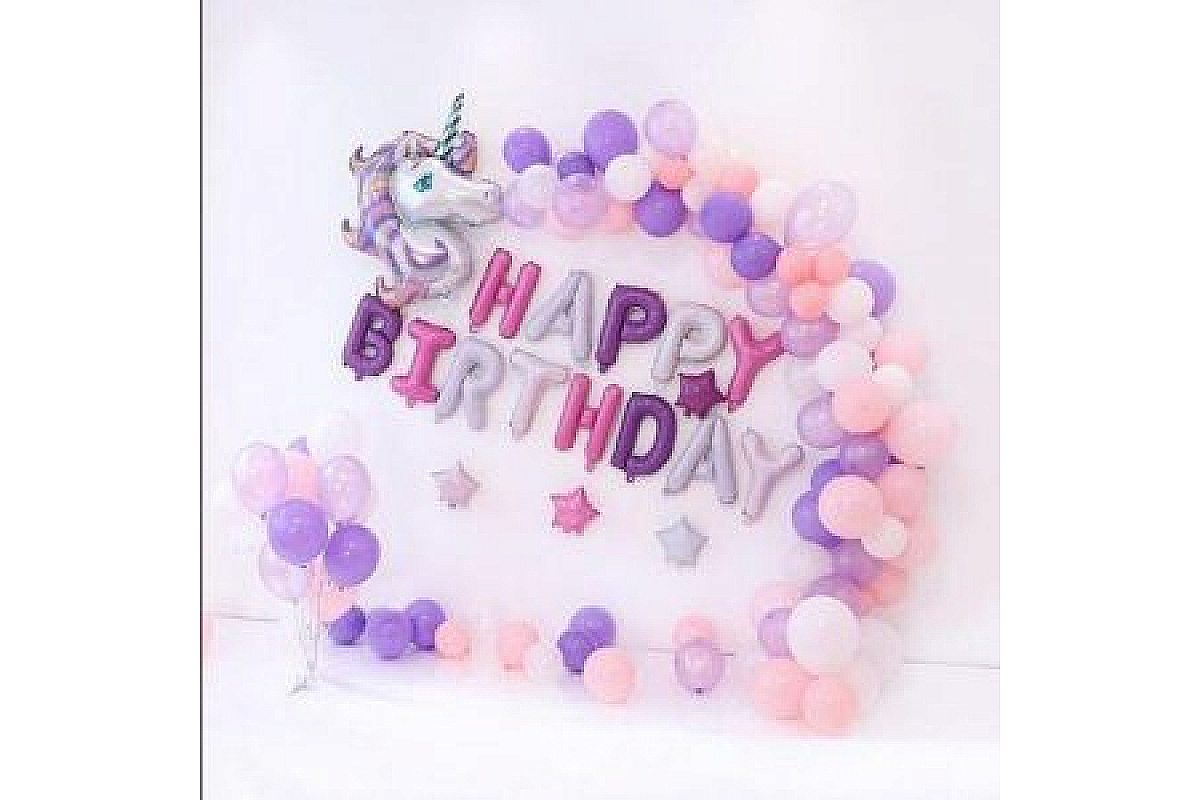 Набор шаров "happy birthday"