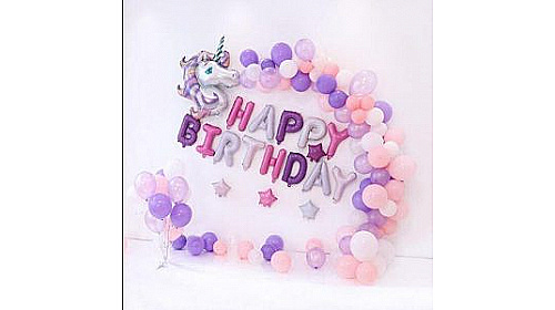 Набор шаров "happy birthday"