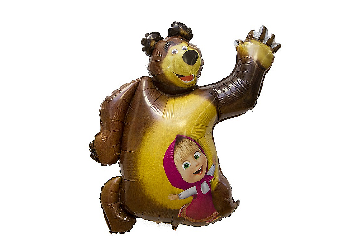 Шар-фигура Маша и Медведь