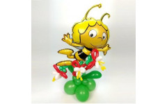 Композиция из шаров "Пчелка Майя"