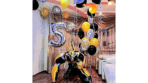 Набор шаров "Robot party"