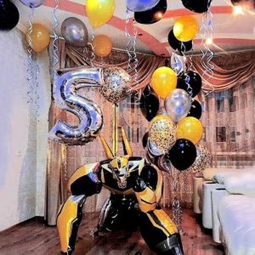 Набор шаров "Robot party"