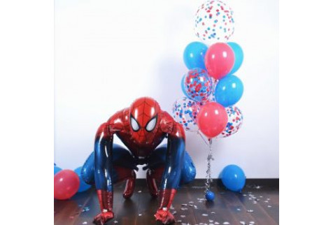 Набор шаров "Поздравления от Человека-паука"