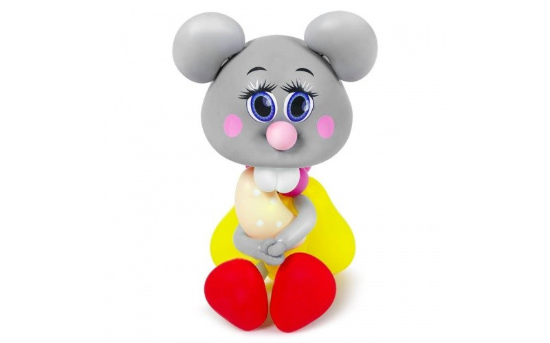 Фигура из шаров “Мышь скромная”