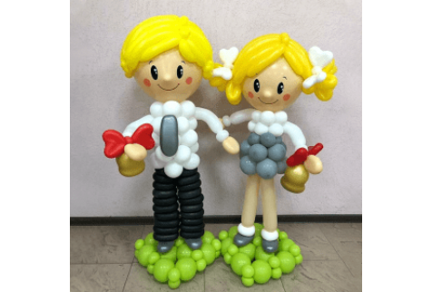Плетёные фигуры из шаров "Детки-конфетки"