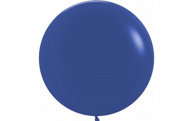 Шар синий (60 см.), пастель, 1 шт.