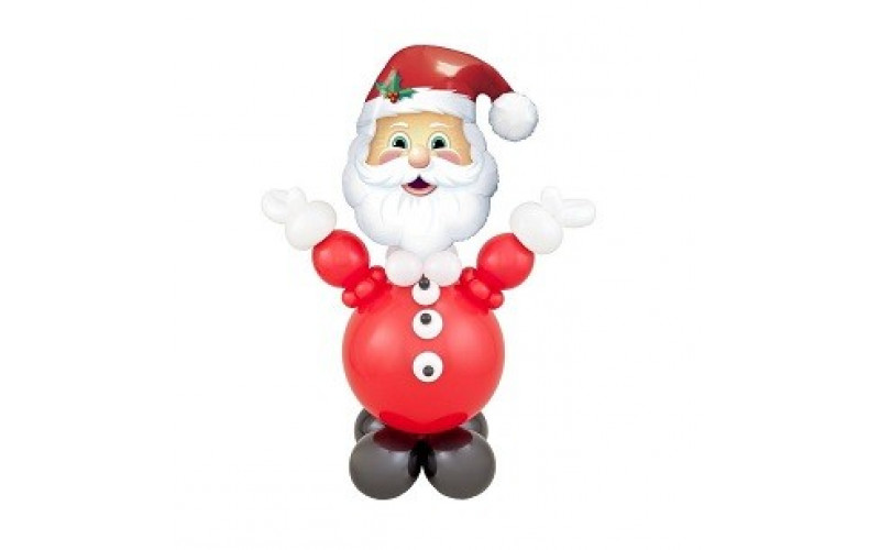 Фигура из шаров «Дед Мороз»