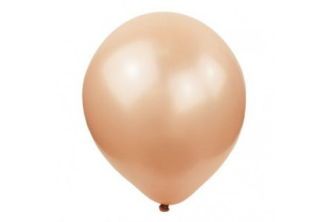 Воздушный шар розовое золото перламутр. Шар (30 см.), 1шт.
