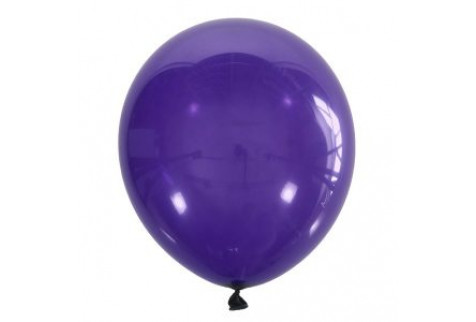 Воздушный шар темно-фиолетовый декоратор. Шар (30 см.), 1 шт.