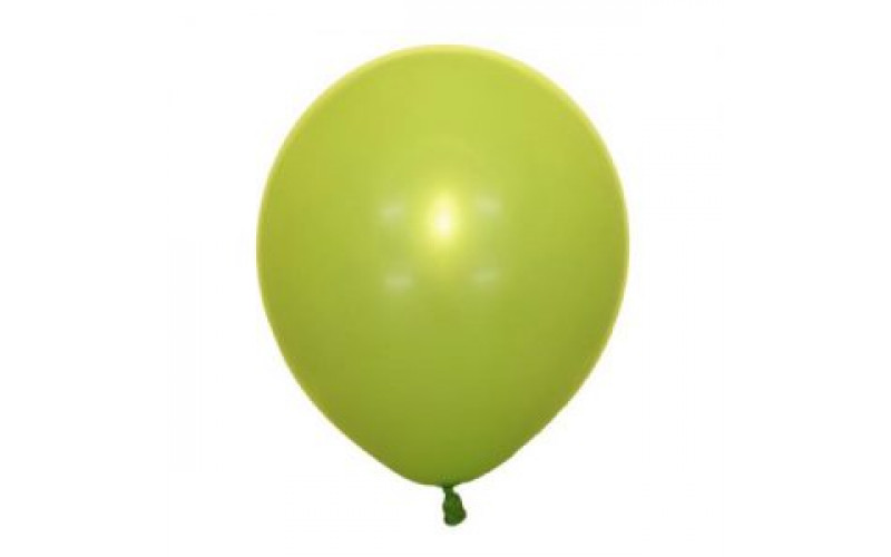 Воздушный шар зеленый киви декоратор. Шар (30 см.), 1 шт.