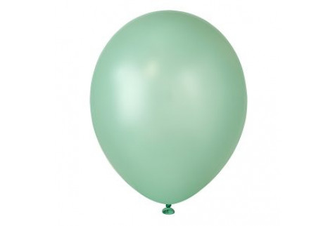 Воздушный шар ментоловый зеленый декоратор. Шар (30 см.), 1 шт.