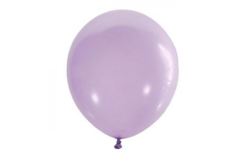 Воздушный шар светло-фиолетовый декоратор. Шар (30 см.), 1 шт.