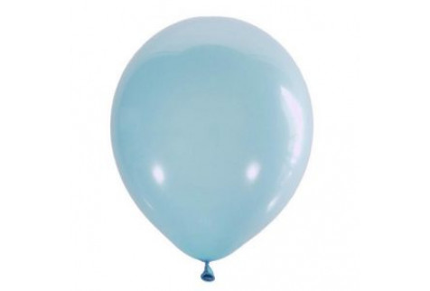 Воздушный шар небесно-голубой декоратор. Шар (30 см.), 1 шт.