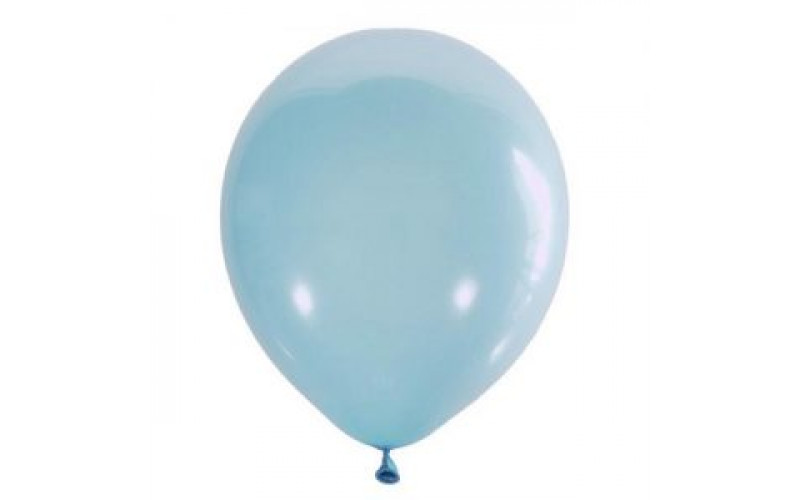 Воздушный шар небесно-голубой декоратор. Шар (30 см.), 1 шт.