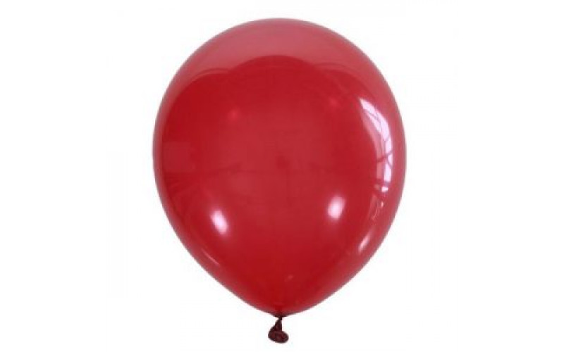 Воздушный шар вишневый красный декоратор. Шар (30 см.), 1 шт.
