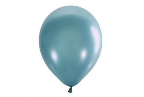 Воздушный шар аквамарин металлик. Шар (30 см.), 1 шт.