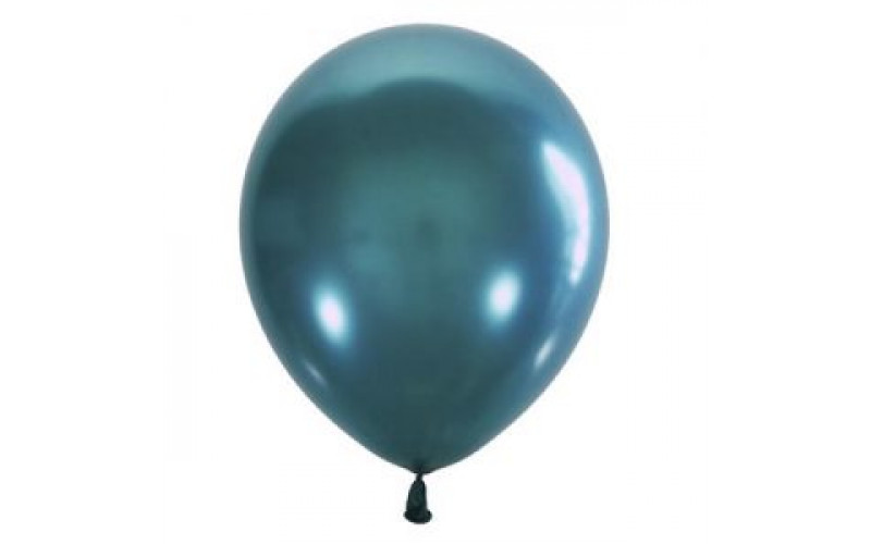 Воздушный шар синяя вода металлик. Шар (30 см.), 1 шт.