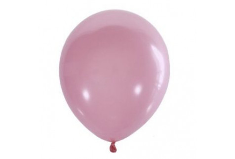 Воздушный шар розовый пастель. Шар (30 см.), 1 шт.
