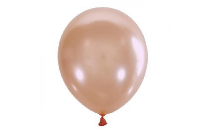 Воздушный шар персиковый перламутр. Шар (30 см.), 1шт.