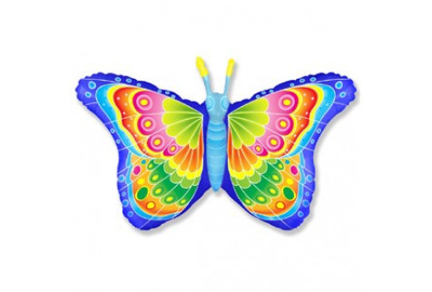 Фольгированная фигура шар Бабочка красавица, 1 шт.