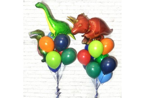Набор шаров "Компания динозавров"