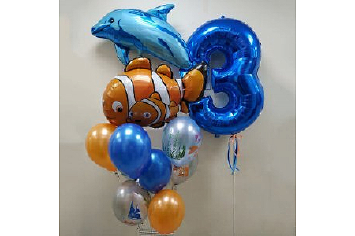 Набор шаров "Морской"