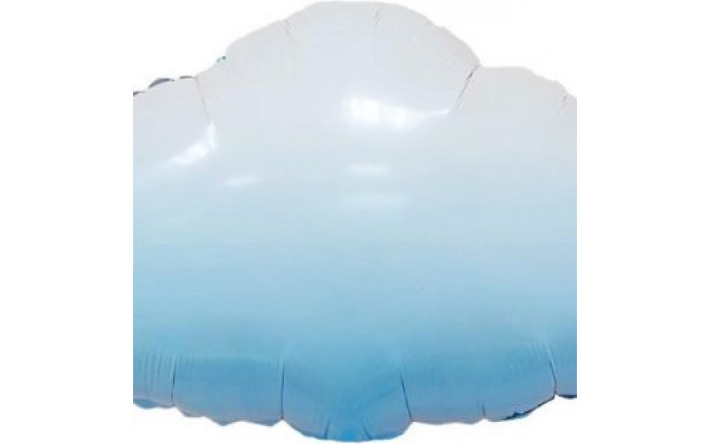 Фольгированный шар фигура (51 см.)”Облако” голубой 1 шт.