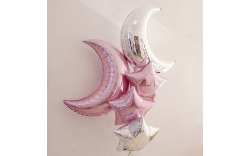Букет из шаров "Розовая нежность"