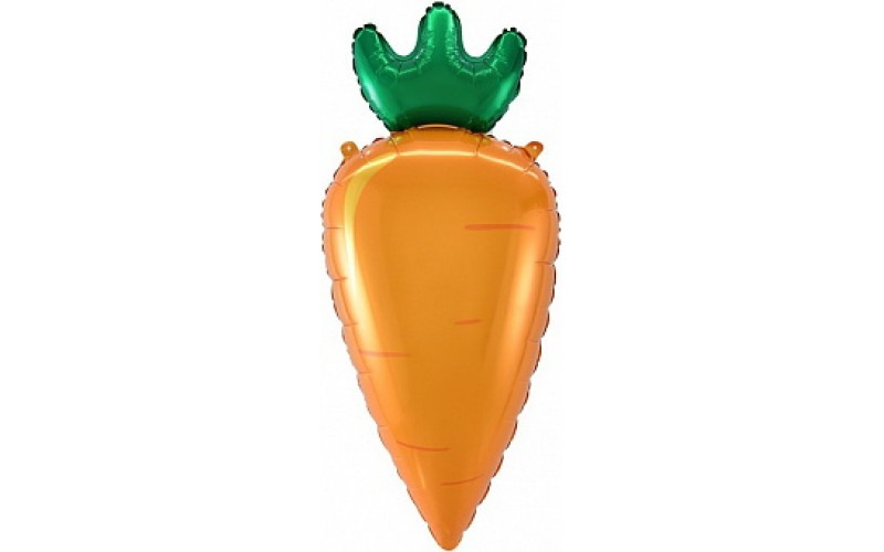 Шар (36''/91 см) Фигура, Морковка, 1 шт.